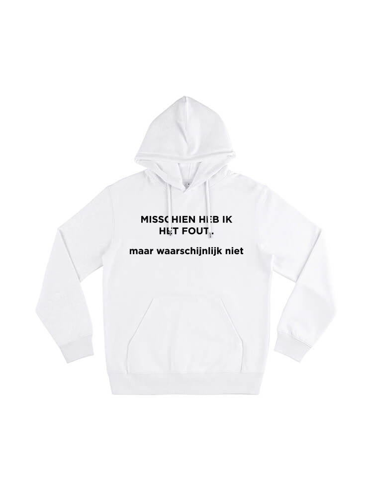 MISSCHIEN FOUT HOODIE